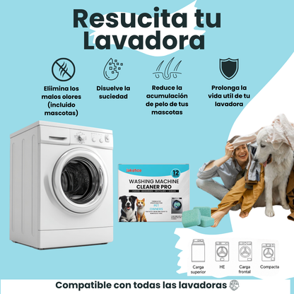 FurReset - Limpiador de lavadora para hogares con mascotas