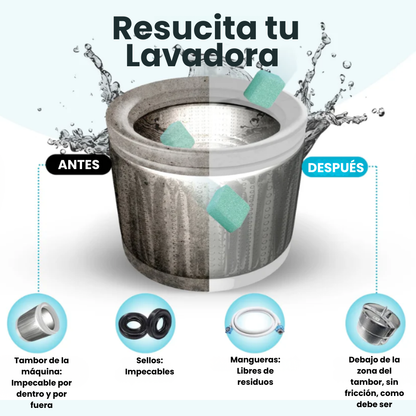 FurReset - Limpiador de lavadora para hogares con mascotas