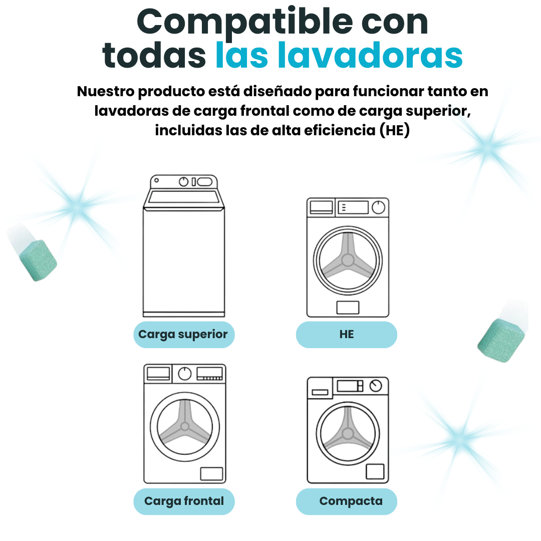 FurReset - Limpiador de lavadora para hogares con mascotas